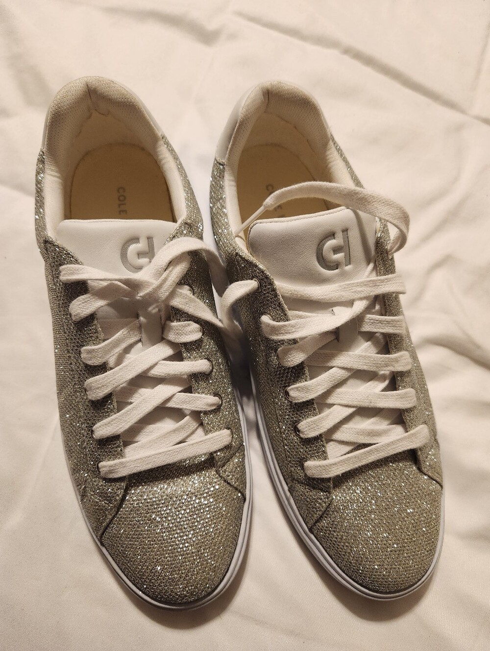 Cole Haan Women's Silver Sneaker